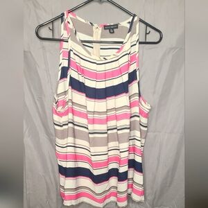 Willi Smith Sleeveless Blouse with zipper closure size XL great condition!